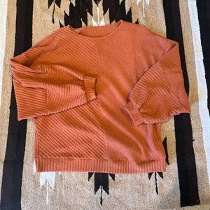 Coral sweater